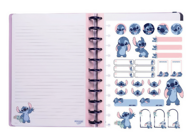 Cuaderno de Discos A5 Stitch