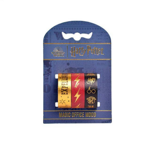 Cinta Adhesiva - Blister 3U Harry Potter