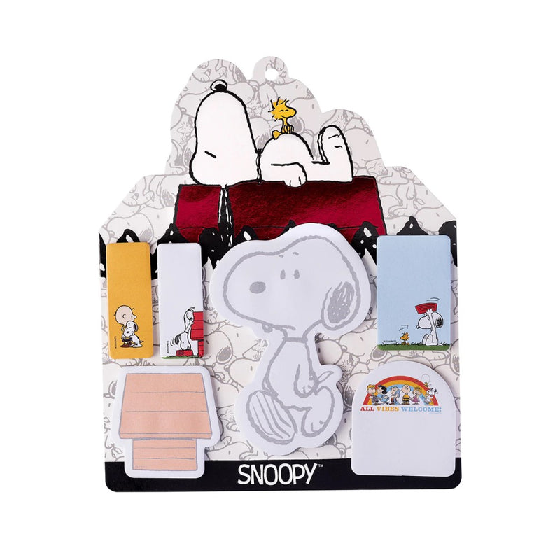Set De Diferentes Notas Adhesivas Snoopy