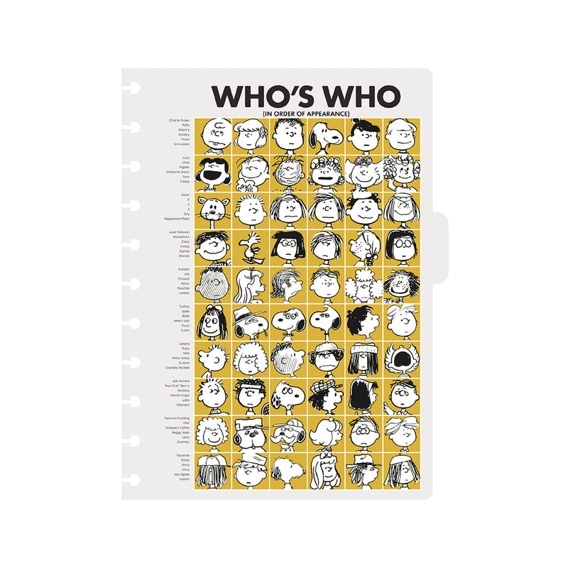 Cuaderno de Discos Carta Snoopy