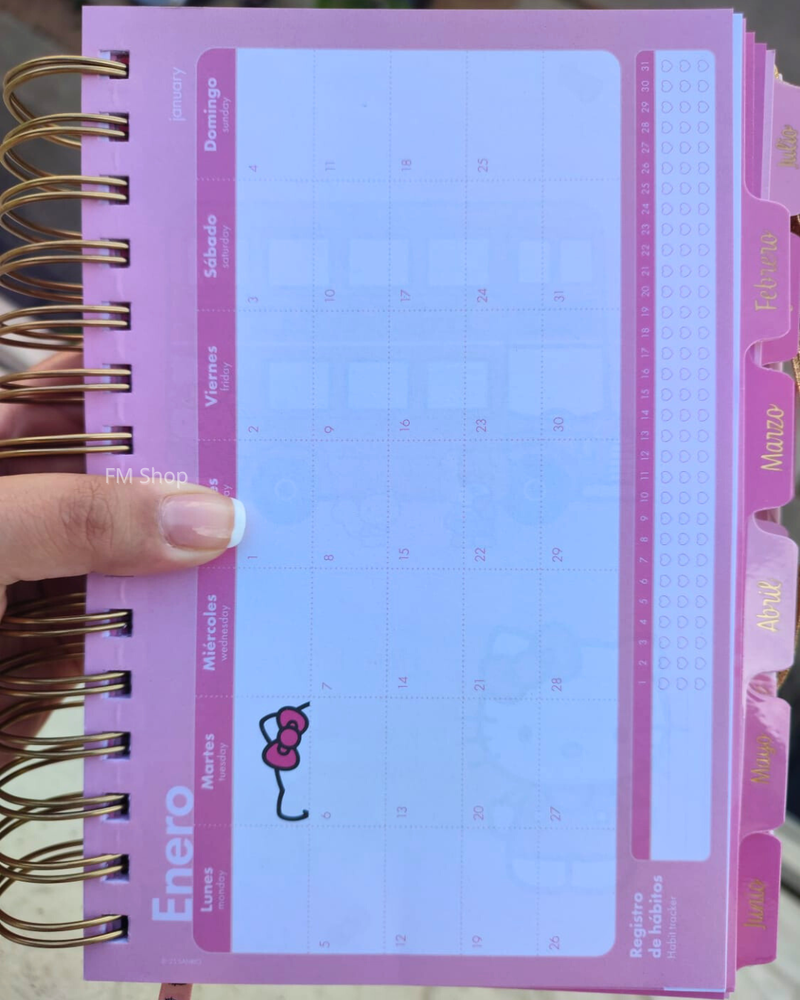 Agenda Hello Kitty 2026 - Mooving