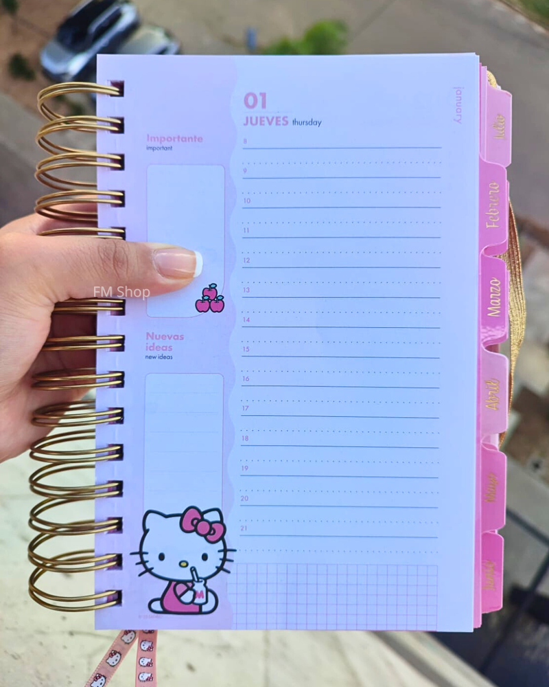 Agenda Hello Kitty 2026 - Mooving