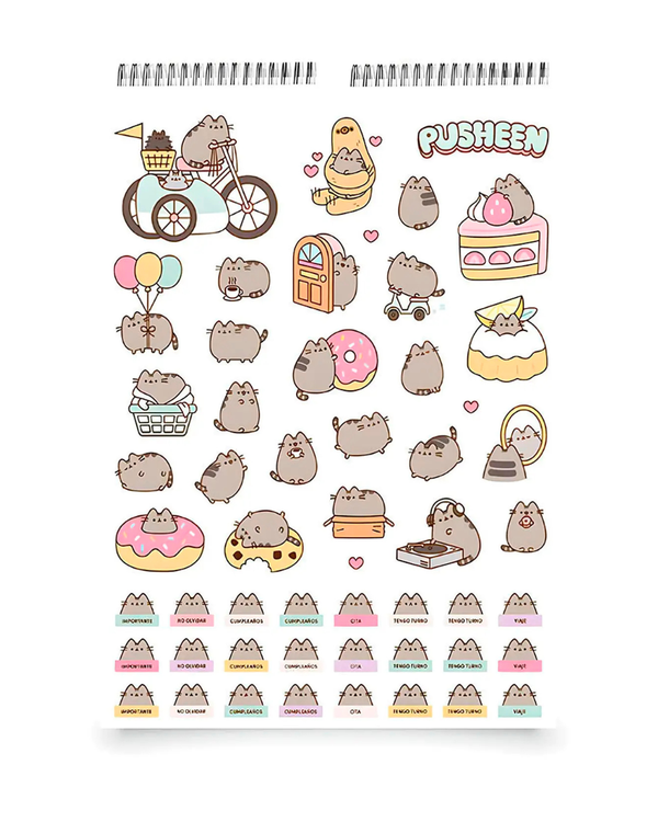 Calendario 2026 Pusheen