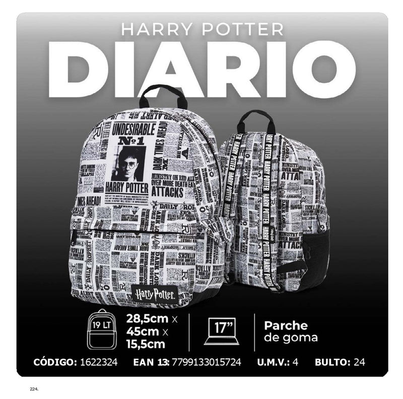 Mochila Harry Potter Diario Oficio