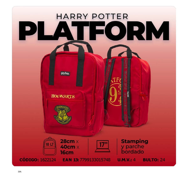 Mochila Harry Potter Platform Oficio