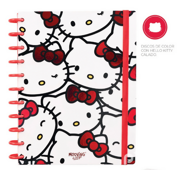 Cuaderno de Discos Carta Hello Kitty