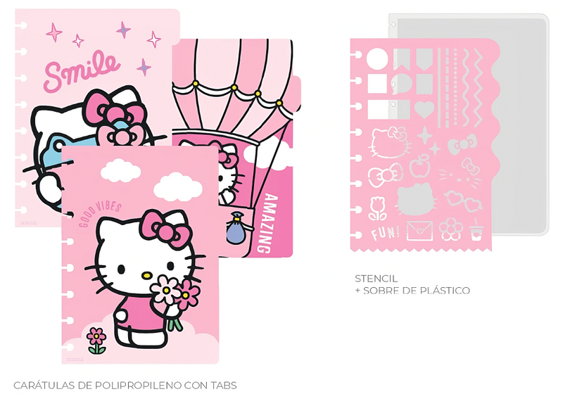 Cuaderno de Discos A5 Hello Kitty
