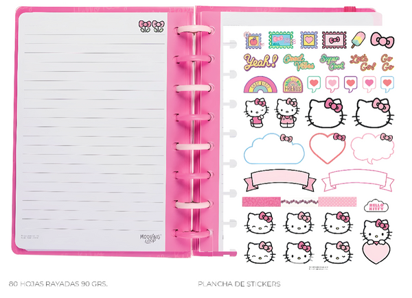 Cuaderno de Discos A5 Hello Kitty