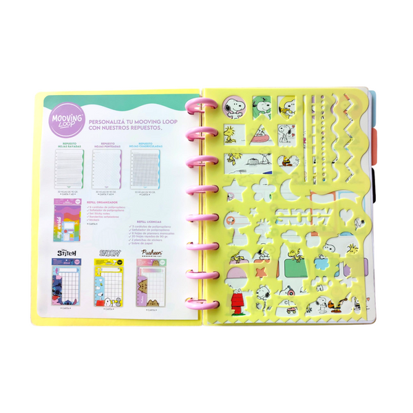 Cuaderno de Discos A5 Snoopy