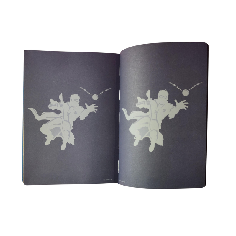 Cuaderno Empastado A5 Harry Potter Rayado