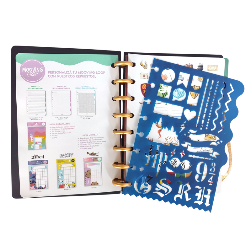 Cuaderno de Discos A5 Harry Potter