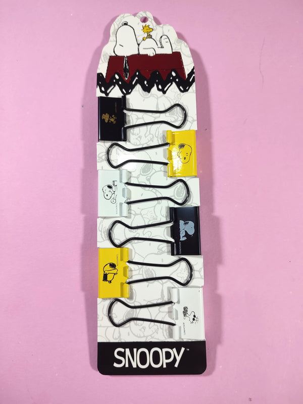 Doble Clip 25Mm 6U Snoopy