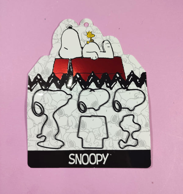 Clip Metalico Setx5 Formas Snoopy