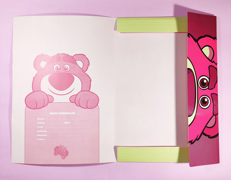 Folder Con Liga Oficio Lotso
