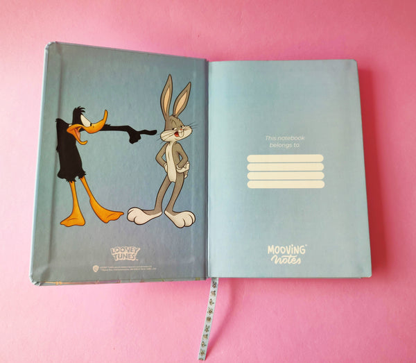Cuaderno Empastado A5 Looney Tunes Rayado