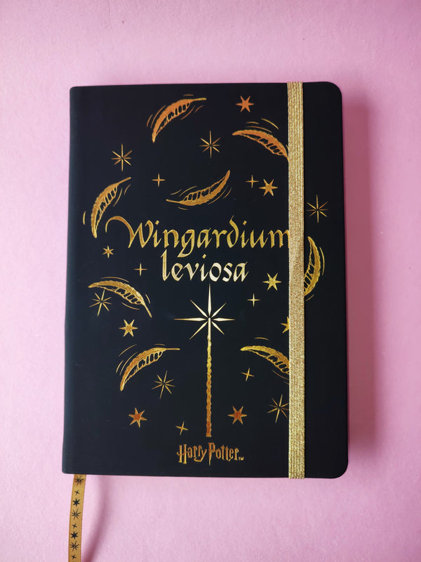 Cuaderno Empastado A5 Harry Potter Rayado