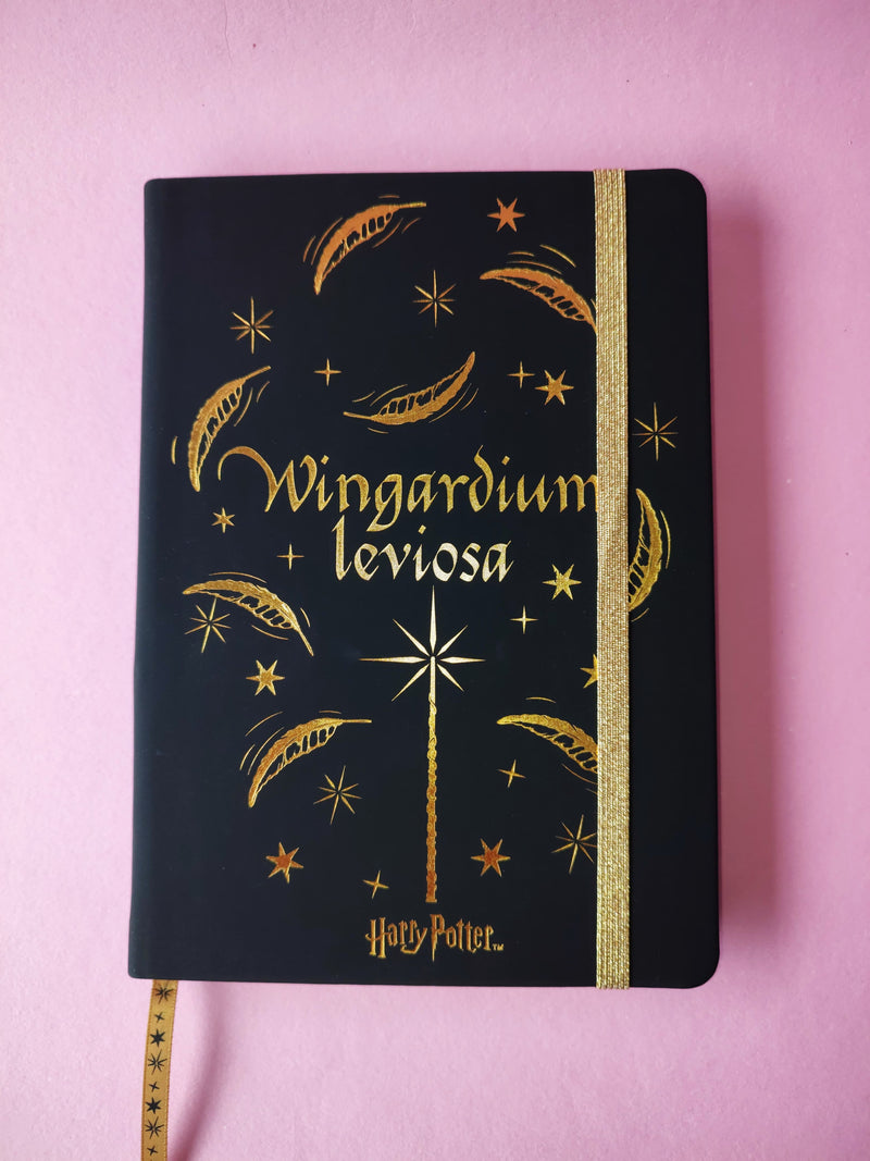 Cuaderno Empastado A5 Harry Potter Rayado