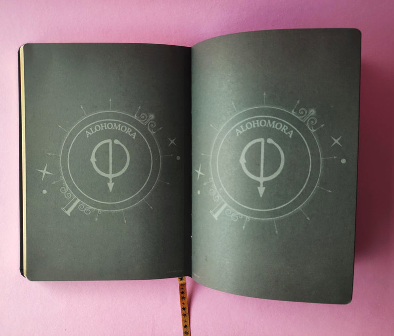 Cuaderno Empastado A5 Harry Potter Rayado