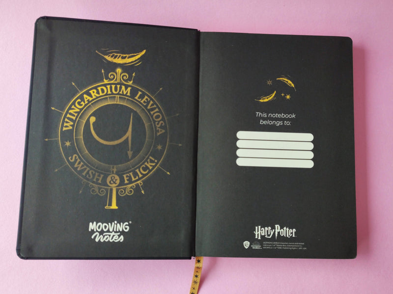 Cuaderno Empastado A5 Harry Potter Rayado