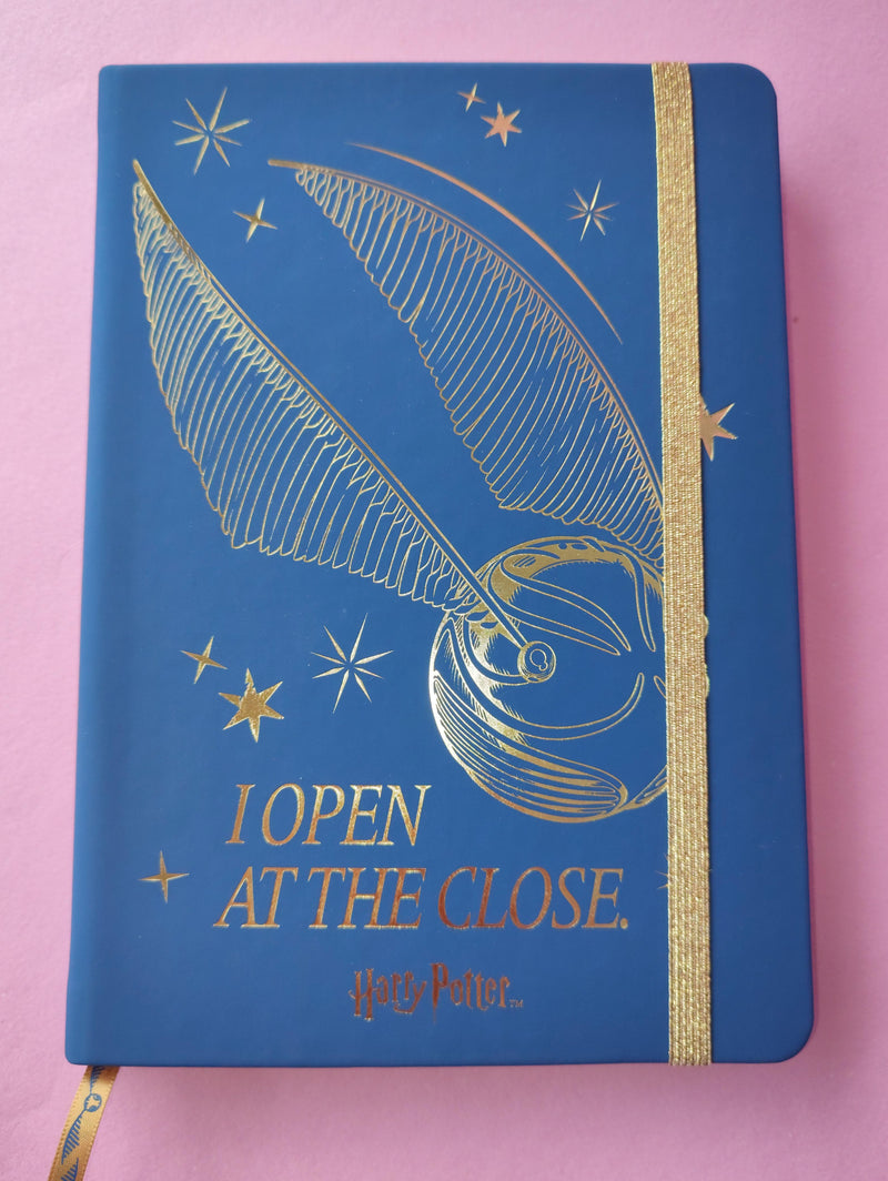 Cuaderno Empastado A5 Harry Potter Rayado