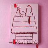 Cuaderno Empastado A5 Snoopy Rayado