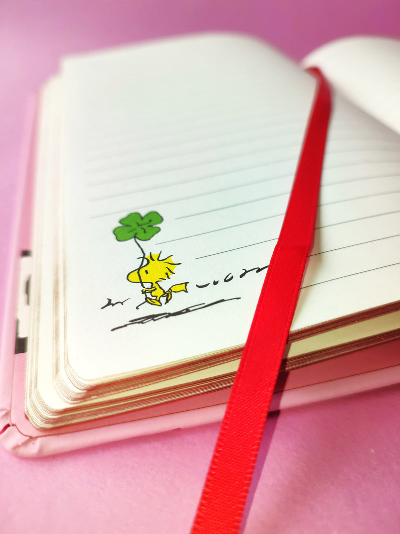 Cuaderno Empastado A5 Snoopy Rayado
