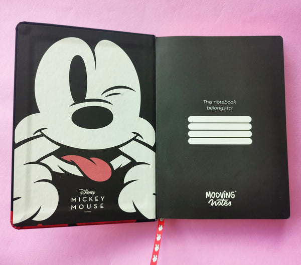 Cuaderno Empastado A5 Mickey Mouse Rayado