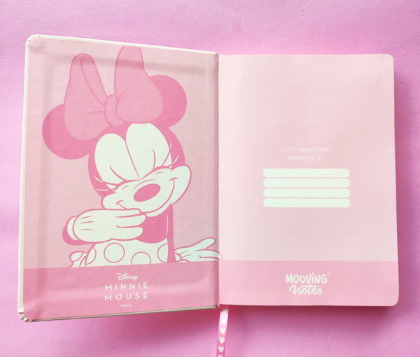 Cuaderno Empastado A5 Minnie Mouse Rayado