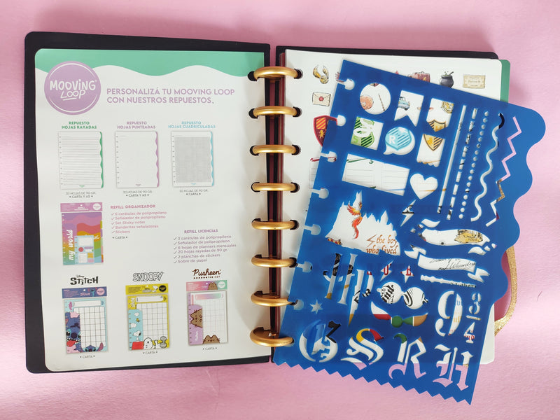 Cuaderno de Discos A5 Harry Potter