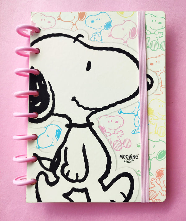 Cuaderno de Discos A5 Snoopy