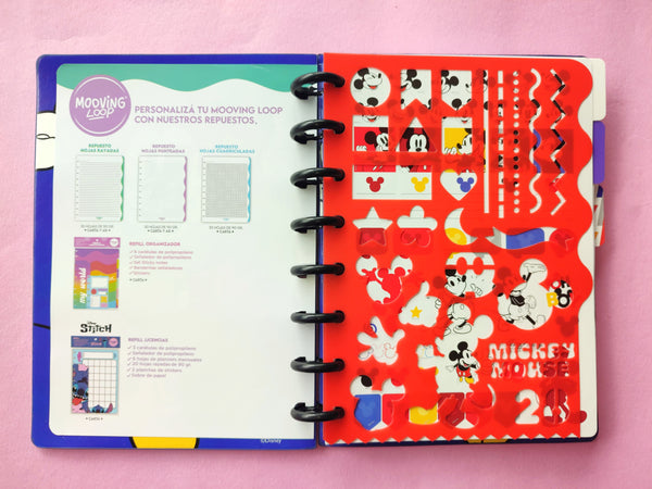 Cuaderno de Discos A5 Mickey Mouse