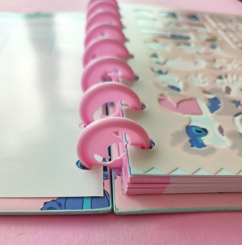 Cuaderno de Discos A5 Stitch
