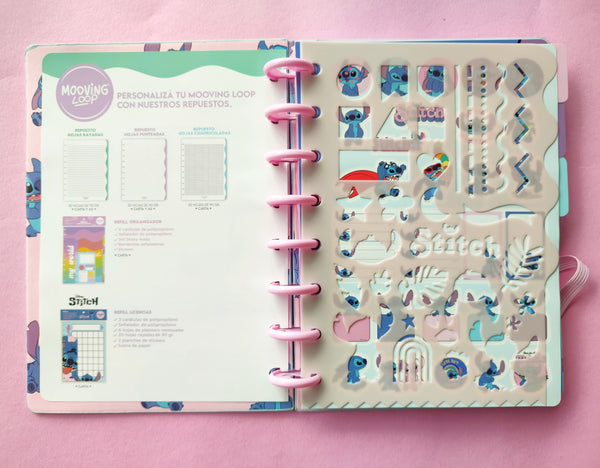 Cuaderno de Discos A5 Stitch