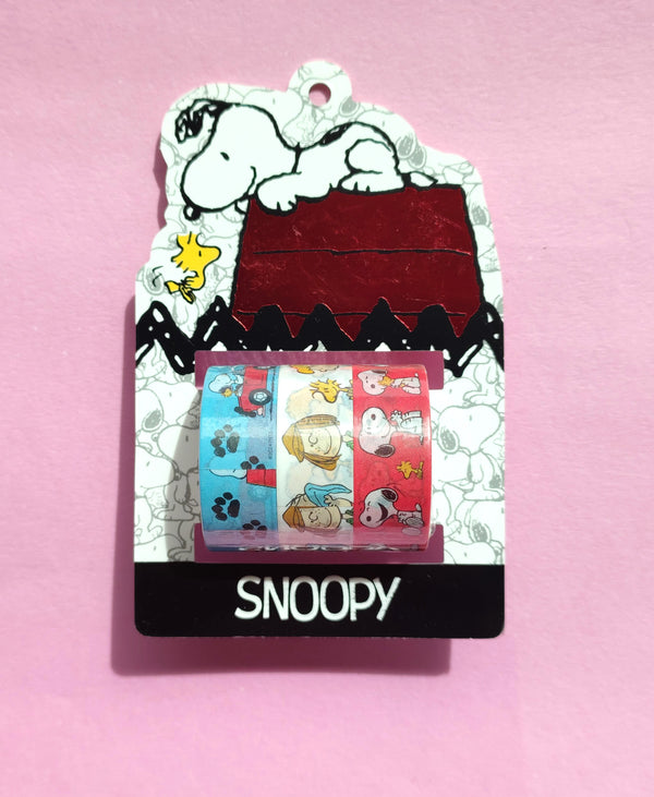 Cinta Adhesiva - Blister 3U Snoopy