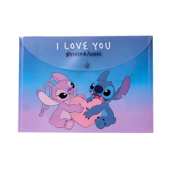 Sobre plastico A4 Stitch