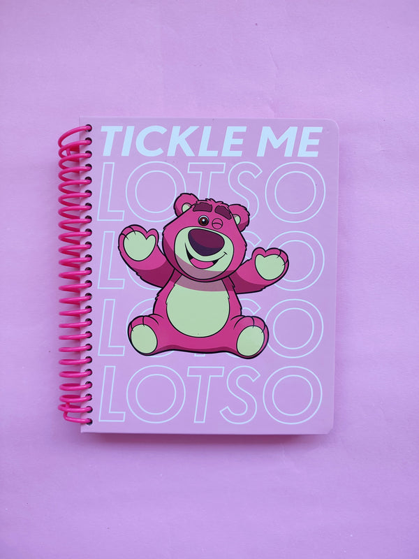Cuaderno 1/2 oficio Lotso