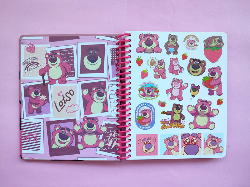 Cuaderno 1/2 oficio Lotso