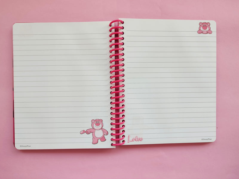 Cuaderno 1/2 oficio Lotso