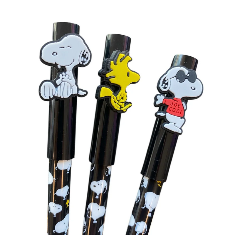 Set De Bolígrafos Roller X3 Snoopy