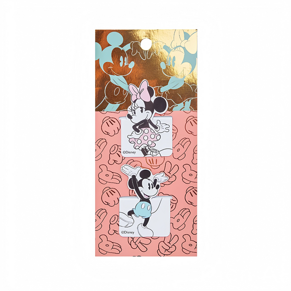 Separador de Libros Magnéticos Mickey y Minnie