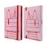 Cuaderno Empastado A5 Snoopy Rayado